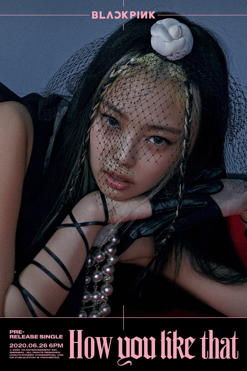 BLACKPINKGLOBAL's tweet photo. #BLACKPINK ‘How You Like That’ TITLE POSTER #2

Pre-Release Single
✅2020.06.26 6PM

#블랙핑크 #ROSÉ #로제 #JENNIE #제니 #LISA #리사 #JISOO #지수 #HowYouLikeThat #PreReleaseSingle #TitlePoster #20200626_6pm @ygofficialblink https://t.co/TUs2ZnwnZq