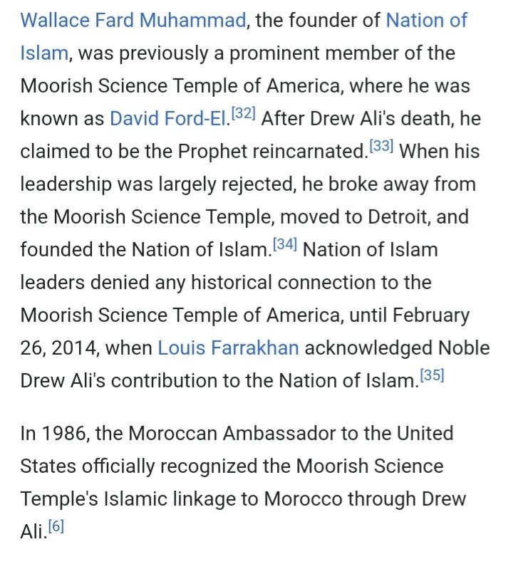 People dont know that the nation of islam,5% nation of gods and earths, Father divine and other movements came from the moorish american divine and national movement; only movement that teaches you how to correct your nationalityand the use of treaties  @icecube did you know this?