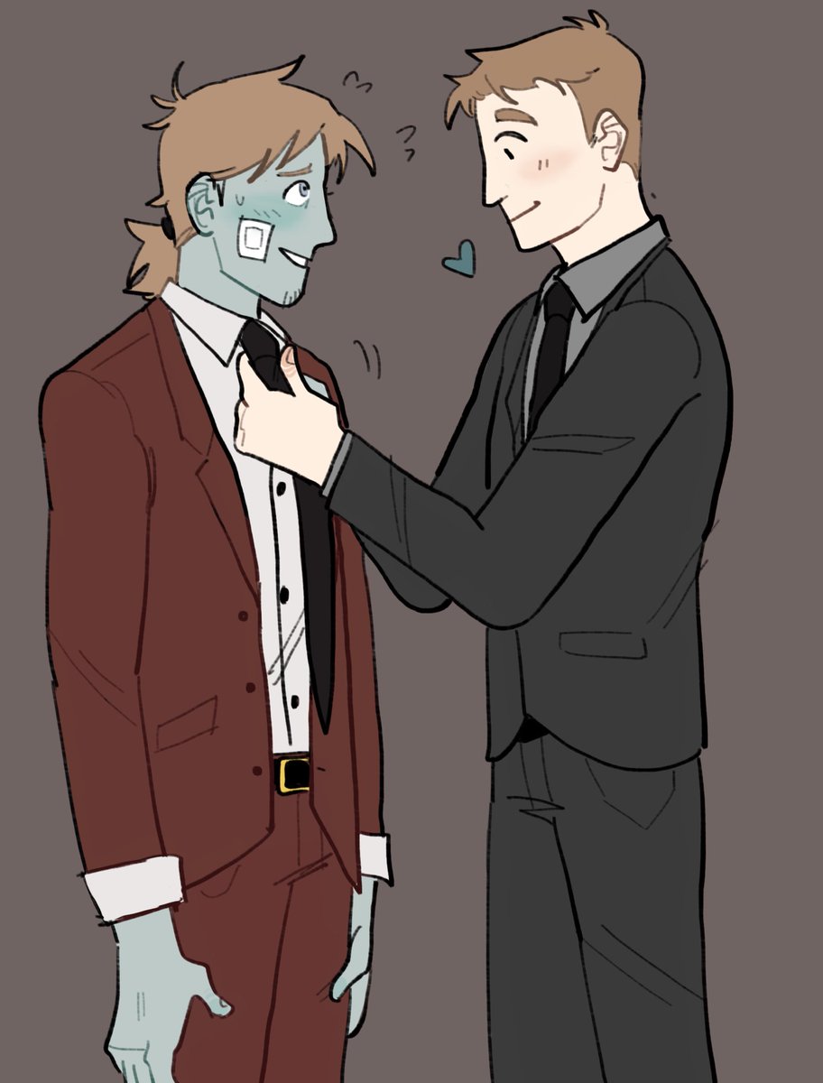teaweaa's tweet photo. Zombaes in suits!! 
#allsaintsstreet https://t.co/U2kyY3d7dP