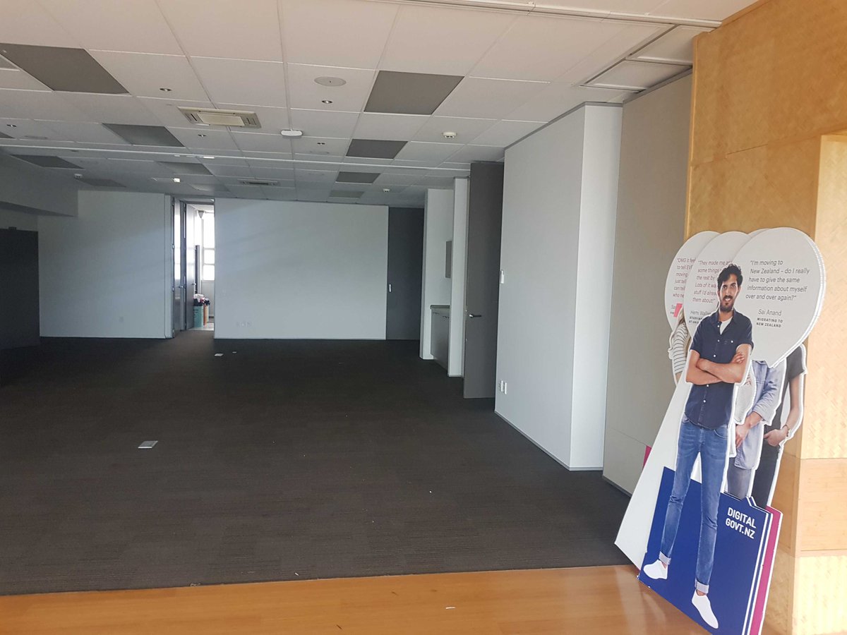 NZLifeEvents's tweet image. And just like that, it's empty - RIP Lab space, I hope the ghosties aren't too loud