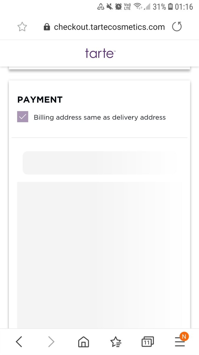 Tartecosmetics Can You Please Try Another Browser Device