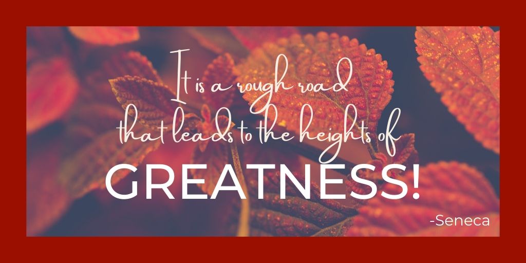 LantzVirtual's tweet image. It is a rough road that leads to the heights of #greatness #quoteoftheday
