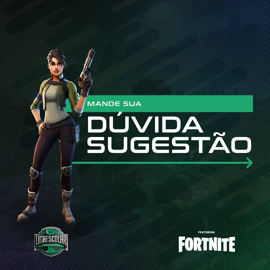 EscolarLiga's tweet photo. Possui dúvidas ou sugestões para a Liga Escolar Brasileira de Esports? Estamos sempre atentos, dispostos a ler e responder os comentários de vocês.
Lembrando que as inscrições ainda estão abertas e encerram no dia 20 de junho.
#playmatch #ligaescolardesports #fortnite https://t.co/rYfGpAbZLG