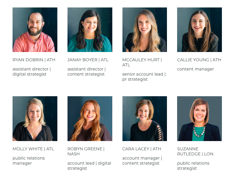 So I was looking for a summer internship last year to do around my study abroad trip. I found out See.Spark.Go was taking summer interns. When I was doing my research, I saw their staff and it's filled while all white people. Not a drop of color.