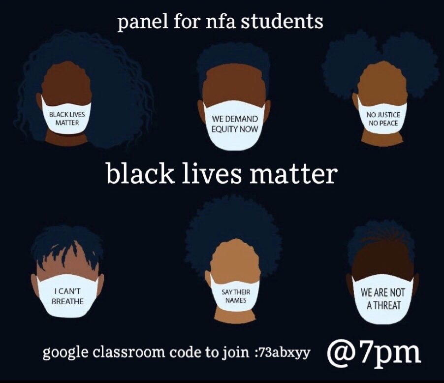 AmeesahC's tweet photo. Tune in tomorrow at 7PM!! Students and staff encouraged to participate! Smart discussions, black student perspectives, allocation of resources and more info! https://t.co/RyCo5mGIWi