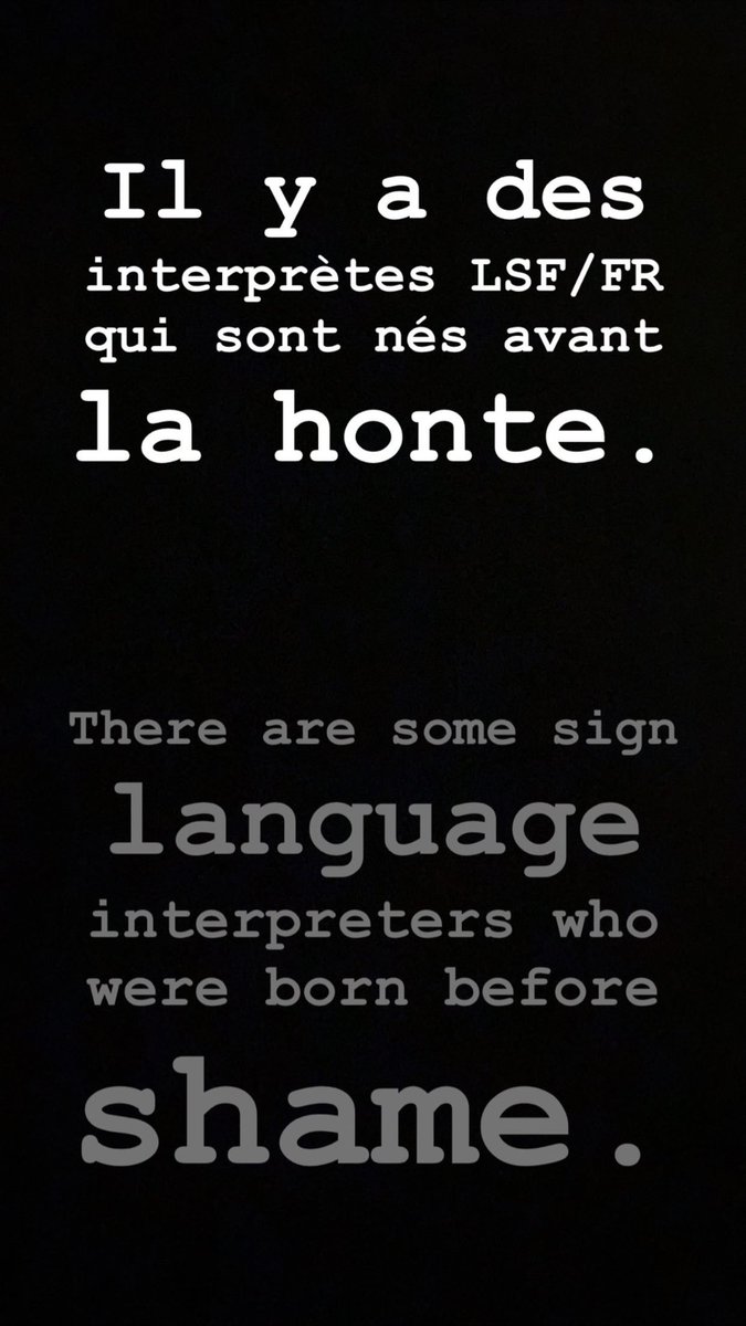 ElodiaMottot's tweet photo. #interpretelsf #signlanguage #SLinterpreter @afils_asso @fnsf @efsli @WASLI_tweets @WFDYS @Zoubida_Eve @_HZN_HZN_ @Erremsi_Music @MeganKtb @BloGecko @Cernach @latetefroide https://t.co/lvrcEsPX8z