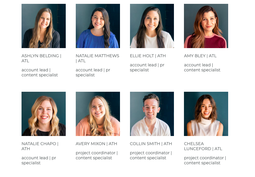 So I was looking for a summer internship last year to do around my study abroad trip. I found out See.Spark.Go was taking summer interns. When I was doing my research, I saw their staff and it's filled while all white people. Not a drop of color.