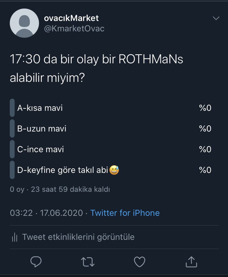 Anket ve takip için yardımcı olalım🤘🏼😘