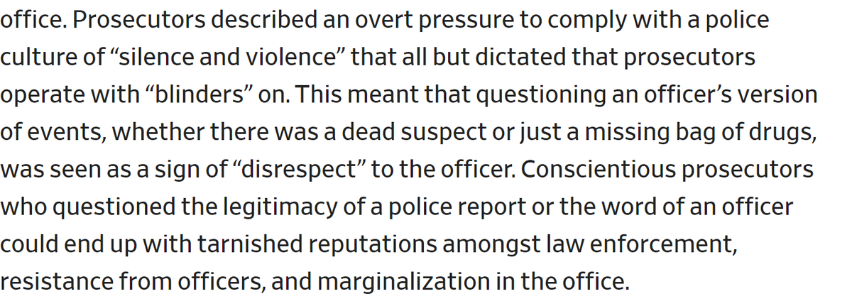 PROBLEM PROSECUTORDeliberate ignorance. Looking the other way instead of confronting constitutional violations by officers.Appear in infraction court and review filings and body worn camera evidence for Constitutional compliance. Identify violations and remediate.