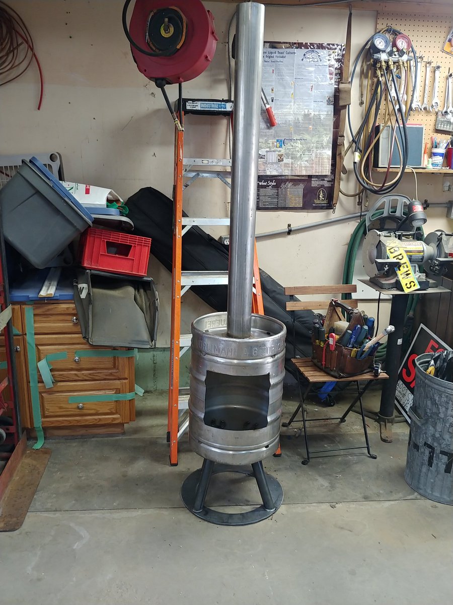 Anyone is looking for a keg fire pit. Great for the beer lover