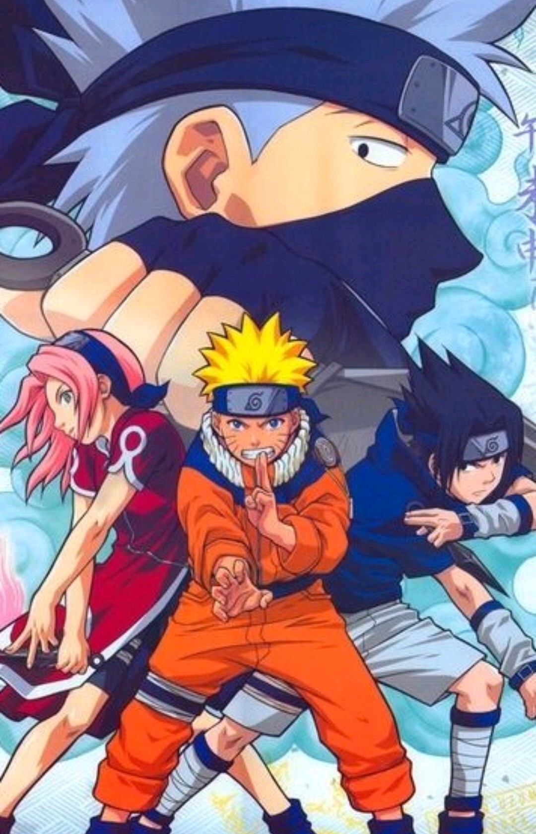 Naruto, Sakura, Sasuke, Kakashi - Naruto Picture