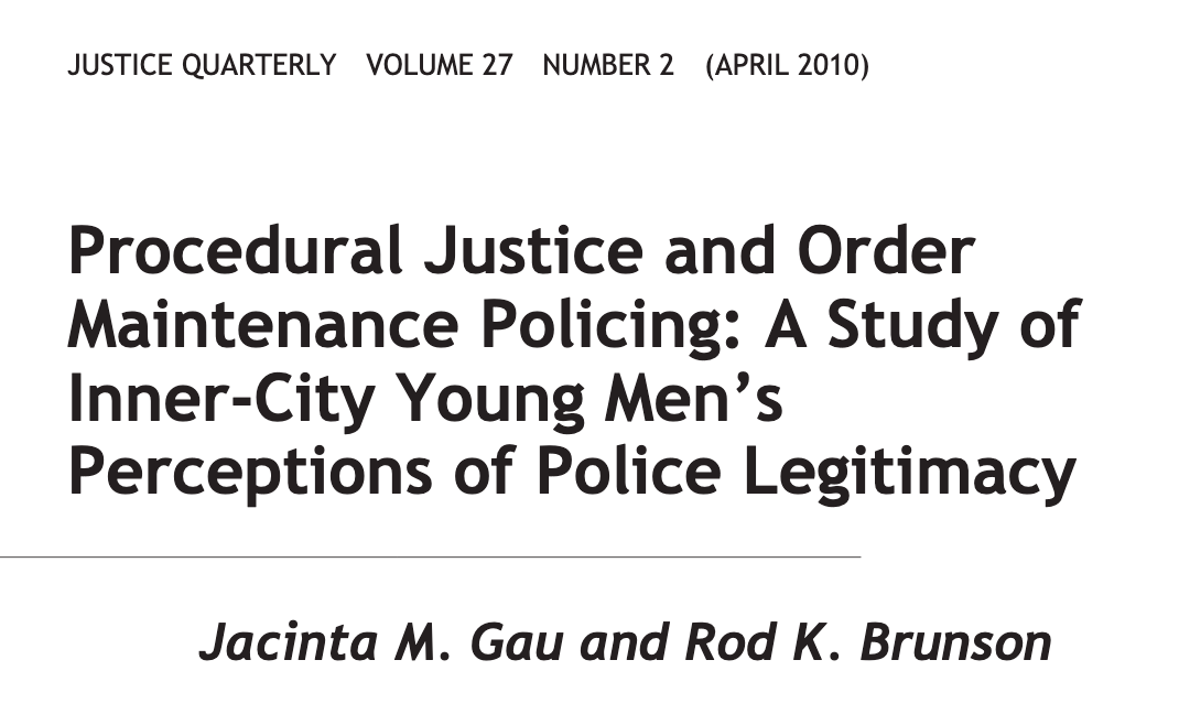 223/ "While most of our respondents said that police occasionally spoke harshly tot hem, they reported that officers were more apt to direct demeaning and offensive language toward blacks. For example, black study participants said that officers frequently used racial slurs."