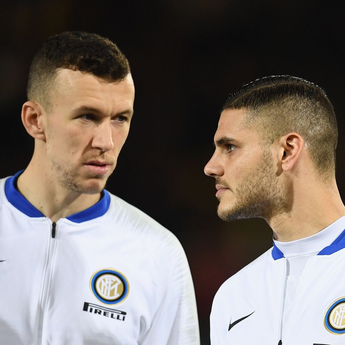 Perisic and Icardi winning league titles and still in the UCL while Conte &amp; Inter........