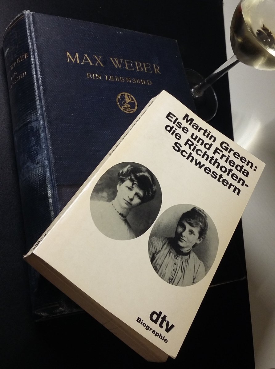 G_Platzdasch's tweet photo. Nach all den - mitunter doch blutleeren - #Max_Weber-Würdigungen zu dessen 100. Todestag wieder das Buch Martin Greens über die Richthofen-Schwestern herausgezogen. Frauen: Marianne Weber, Else und Frieda. Und ein Anarcho: Otto Groß. Max zwischen Berlin, Heidelberg und Schwabing. https://t.co/wTADbhBgo5