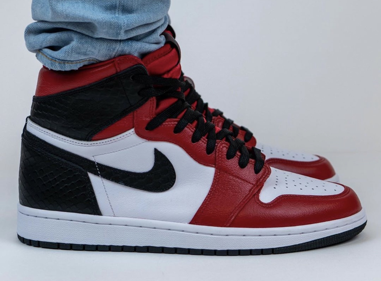 satin 1s on feet
