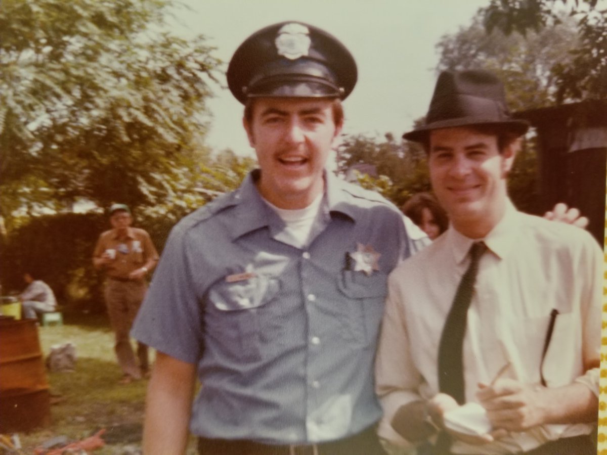 JolietPolice's tweet photo. Happy 40th Birthday to 'The Blues Brothers'! Former @JolietPolice Officer recently shared these photos w/ the @Joliet_Museum from the set when he worked security for the film. Thank you to Ed for sharing his photos &amp; memories! #TheBluesBrothers #OldJolietPrison #ThreeOrangeWhips https://t.co/DJ5G0h9vG4
