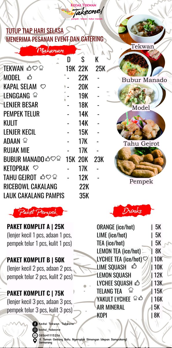 Kedai Tekwan Takeone! tweet media