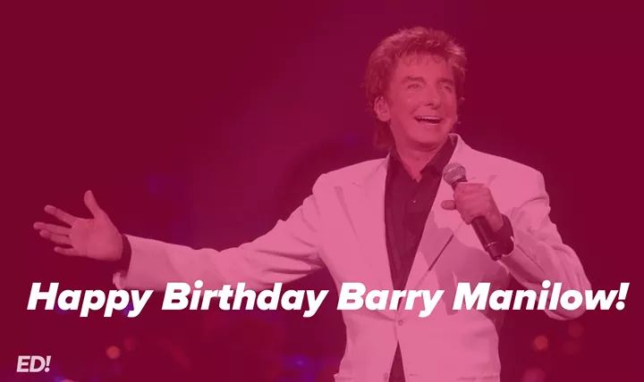 Happy Birthday Barry Manilow!! 77 today!    