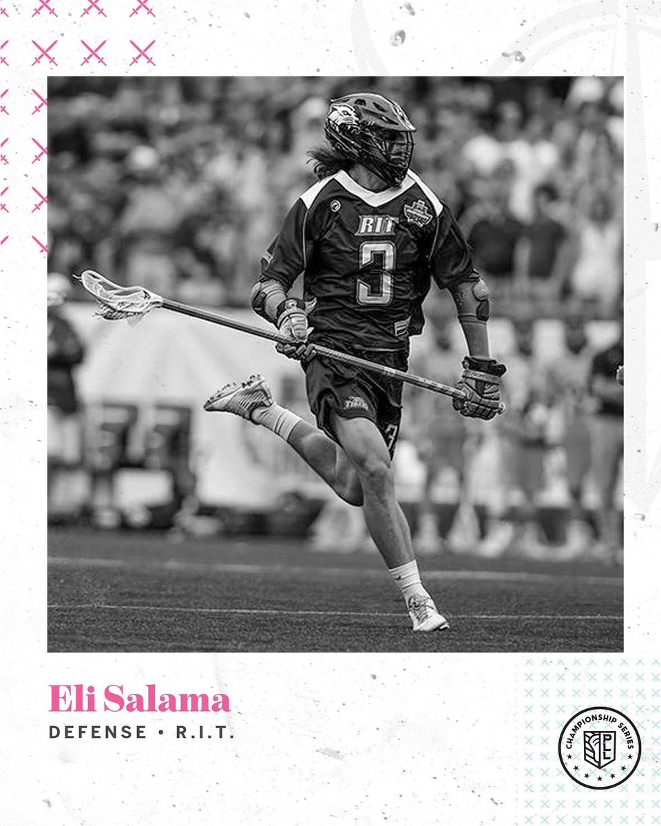 PLLChrome's tweet photo. Eli Salama, Defense 

@RITMensLax https://t.co/BdPK2dQLXj