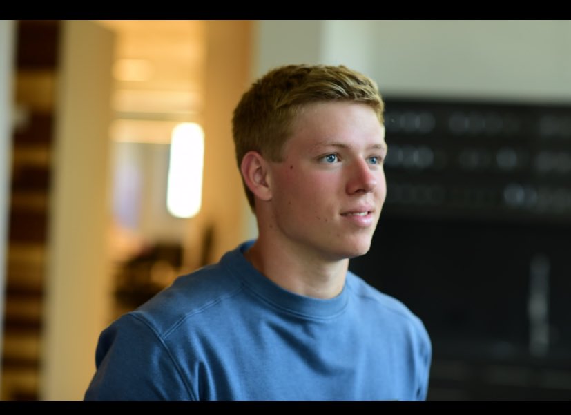 EPEaglesLax's tweet photo. Only a few seniors left..Tonight we feature first year player, Fred Zach. 

+Post HS: Univ of Nebraska 
+Fav Memory: Senior PAC Meeting
+Advice: Care about how you play, not how you look

We wish Fred the best of luck in his next journey! #EPLax🦅🥍 #classof2020 https://t.co/f6INC1zIvU