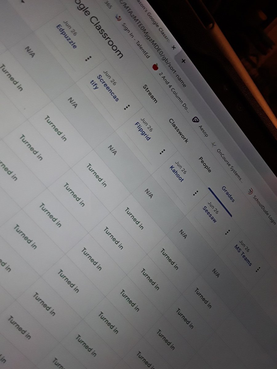 misti_thomason's tweet photo. Feeling proud! Logging into my Google Classroom and seeing my staff submit their training certificates. They're learning and getting ready for whatever we might have to do. This hasn't been easy but they are rocking it! #broncobest https://t.co/ut39GWPncT