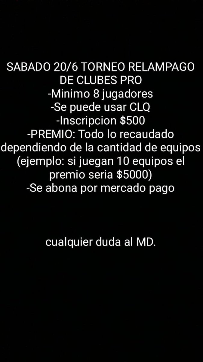ProRelampago's tweet image. CANTIDAD DE EQUIPOS LIBRES