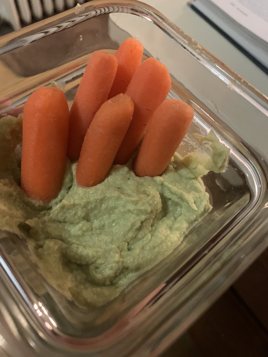 hunt4change's tweet photo. The product of my cauliflower escapade- homemade #whole30 “hummus”. Key ingredients: cauliflower, avocado, and tahini. This will get browner and holy moly it’s way better than I expected #IAmSnacking https://t.co/OVvkdZDE7v