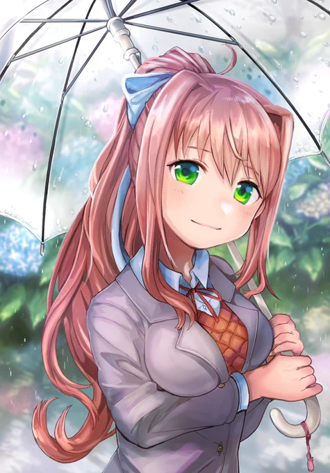 梅雨通学
 #DDLC 