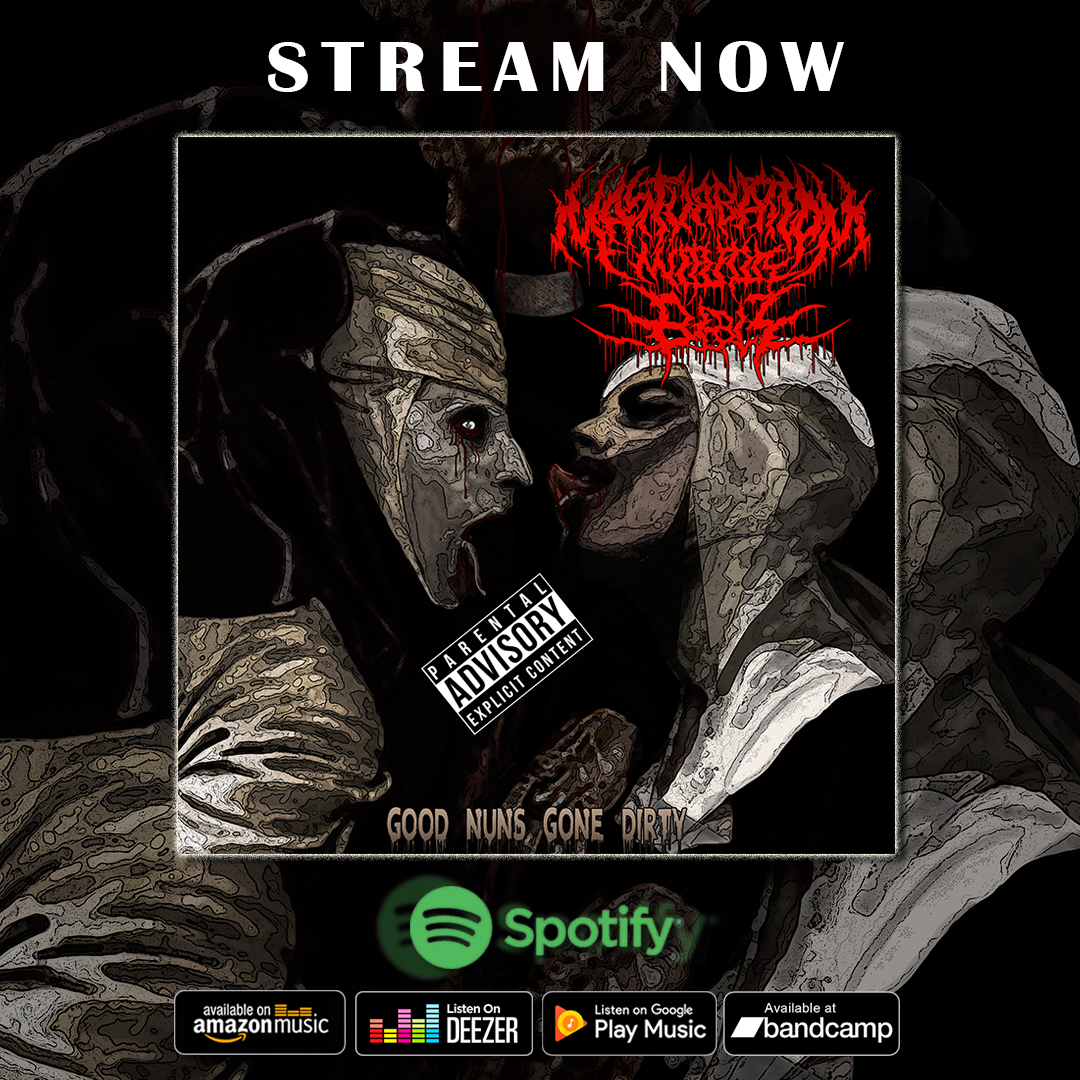 MWTB_CCs's tweet photo. Our new EP "Good Nuns Gone Dirty" is available on Spotify
and the best streaming music platforms.
Thanks for the support. 🤘🤘🤘

https://t.co/S1AU04i5HI https://t.co/NCiScqxnfD