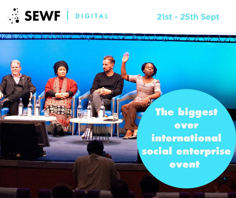 Impact Boom (@impactboomorg) on Twitter photo Has an event ever profoundly changed the way you go about your life or work? This one will.
Book your early-bird ticket NOW to be part of the biggest ever global #socialenterprise conversation between 21-25 September 💥 -> hopin.to/events/sewf-di…
<a href="/_SEWF/">SEWF - Social Enterprise World Forum</a> #socent #socentau #socinn Has an event ever profoundly changed the way you go about your life or work? This one will.
Book your early-bird ticket NOW to be part of the biggest ever global #socialenterprise conversation between 21-25 September 💥 -> hopin.to/events/sewf-di…
<a href="/_SEWF/">SEWF - Social Enterprise World Forum</a> #socent #socentau #socinn