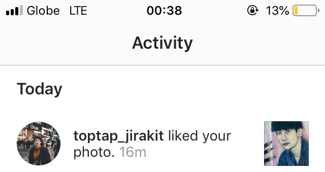 06172020 • he saw and liked it, mom!  i cannot explain what i felt when this happened and i was about to sleep sad then but he just—i have no words. he could really make me happy in a snap, argh, my love. 
