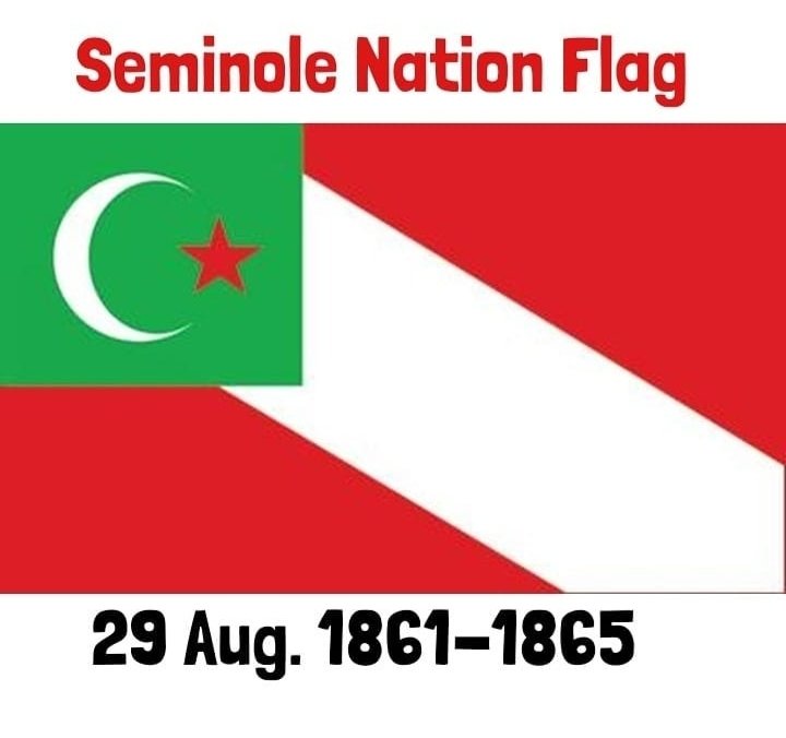 So what about the red moorish flag? It has alwase ben here in america. Infact the bunker hill flag is the continental flag and it has a cherry tree ontop. The straight red flag with a green star was also called the cherry tree.