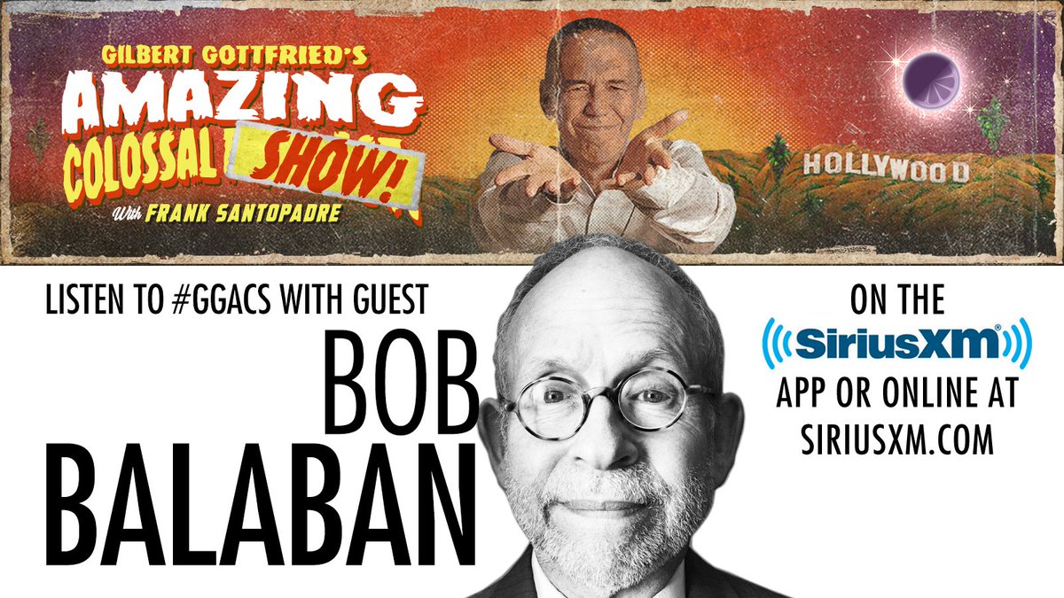 Gilbert Gottfried's Amazing Colossal Show! tweet media