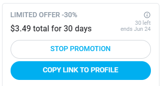 First 30 subs to my VIP profile get 30% off for 30 days! Check it out here https://t.co/QSiWks02c4 https://t