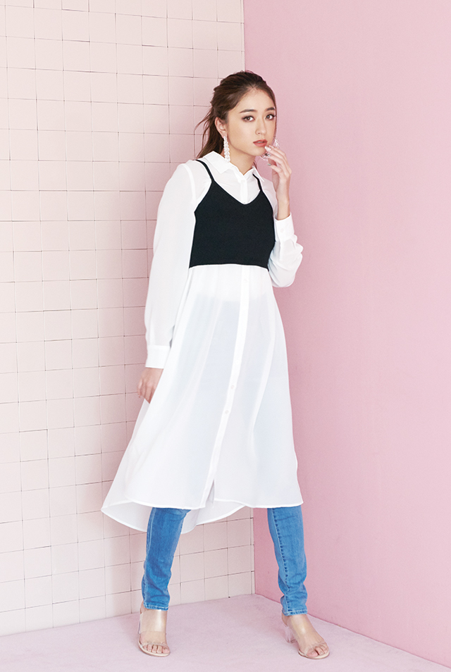 アベイル しまむらグループ 池田美優 Michopaaaaa ちゃん着用 今っぽ流行アイテムコーデ ビスチェとシアーシャツワンピが1枚に 着るだけで流行コーデが完成 デニムスキニーでスパイスを足して 気になるアイテムがあったら いいね アベイル しまむらグループ 池田美優 Michopaaaaa ちゃん着用 今っぽ流行アイテムコーデ ビスチェとシアーシャツワンピが1枚に 着るだけで流行コーデが完成 デニムスキニーでスパイスを足して 気になるアイテムがあったら いいね
