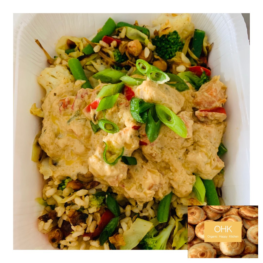 Orghappykitchen's tweet photo. New organic ready meals are now available! Dairy free, vegan, and gluten free organic treats for you to choose from and enjoy at home. Deliveries are Friday and Saturday. https://t.co/aJ6KbBnUai