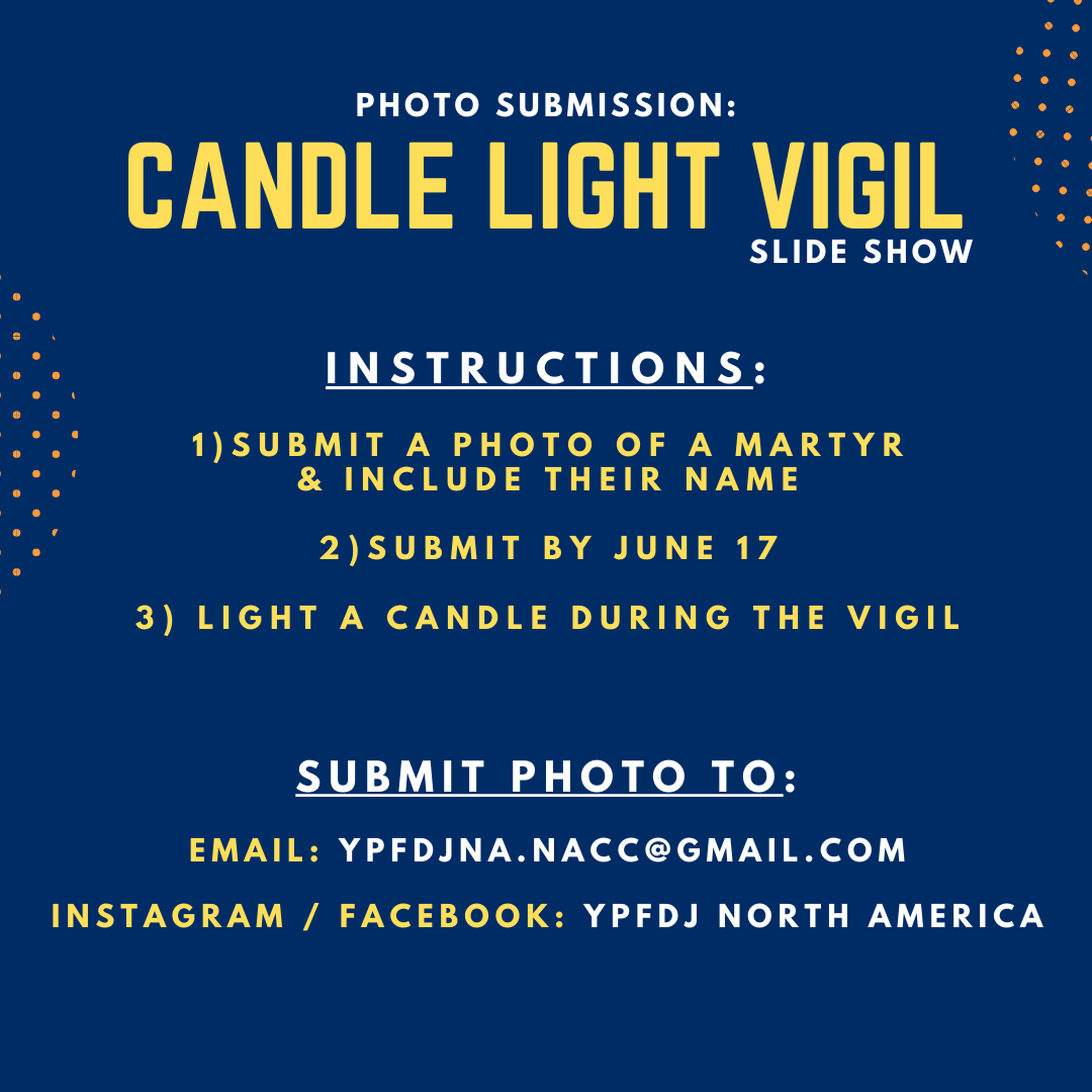 ypfdjxocla's tweet photo. Join us this Thursday to commemorate our martyrs. Tune in via EriXpress Media (Live on YouTube &amp; Facebook)! 🕯🇪🇷 https://t.co/nRByYkxyAp