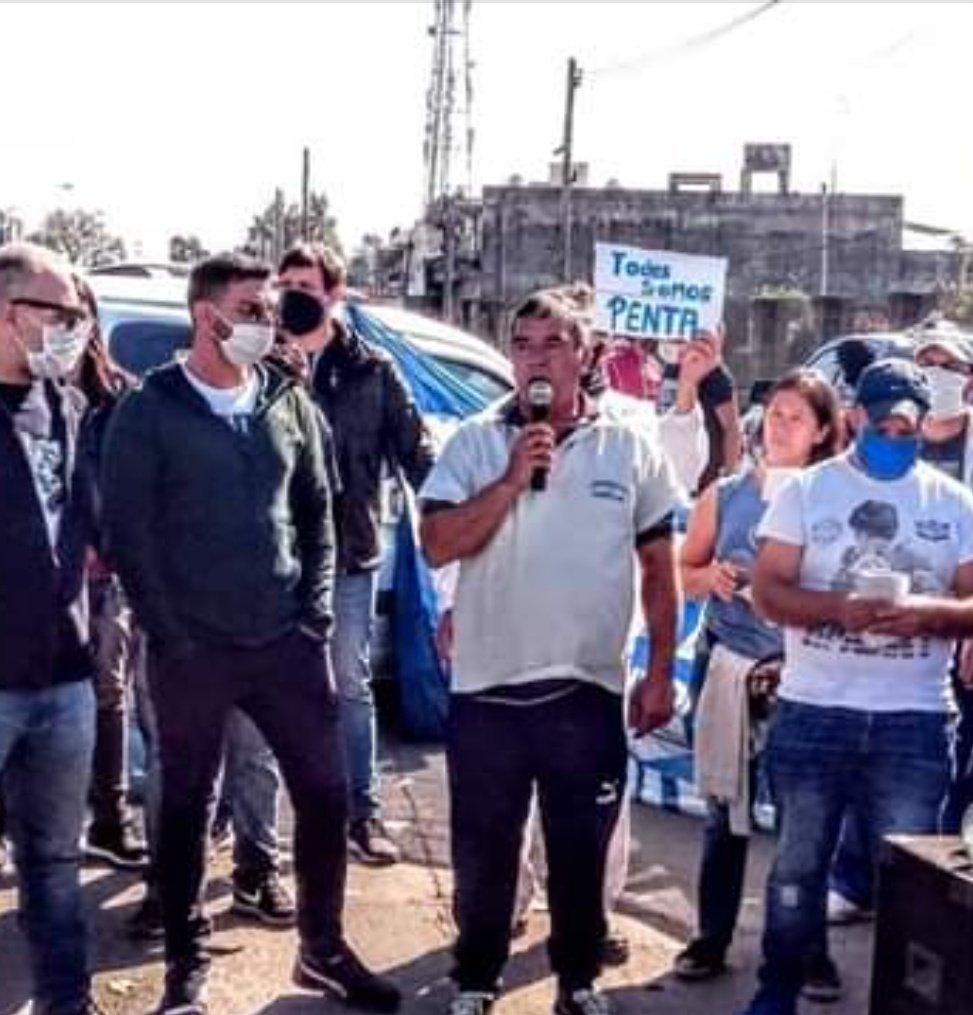 #TodosSomosPenta 
Fuerza compañero ✊