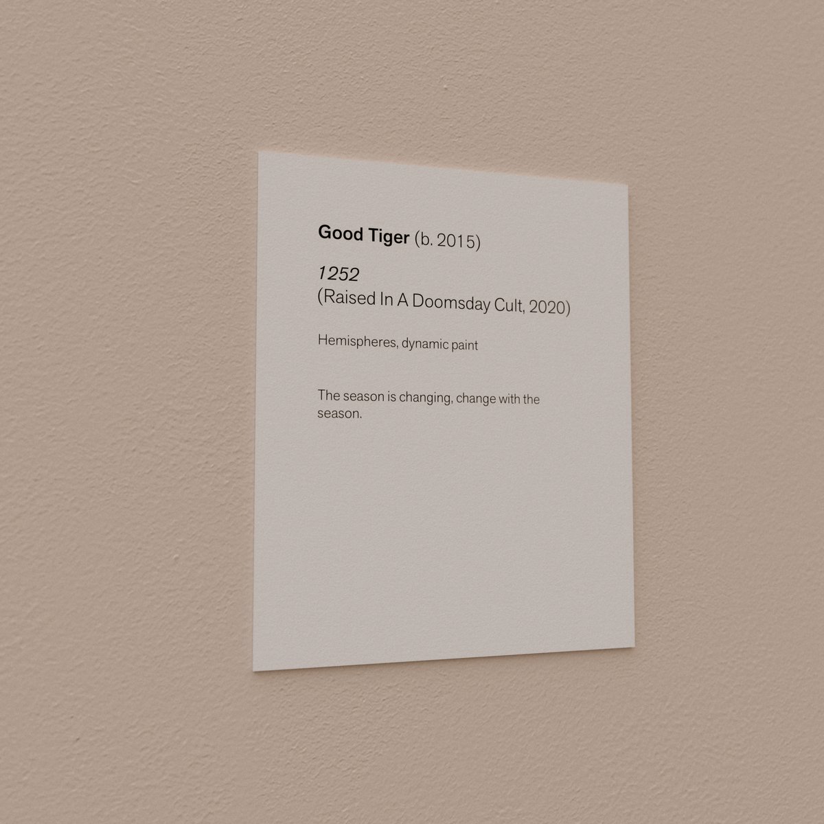 GoodTiger's tweet image. The fourth object '1252' will be available for viewing tomorrow // 7am PDT/10am EDT/3pm BST