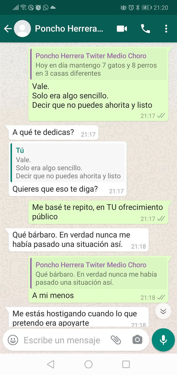 MxActivista's tweet photo. 🛑👎Resulta que algunas personas ofrecen ayuda a animalitos en situación de calle para ganar likes o followers (mayoría bots) y cuando preguntas por la ayuda, te dicen qe los Hostigas y que te van a acusar con su Mamá y aparte te bloquean por preguntar 🤮 #WTFake a sus 40 años 🤦🏻♂️ https://t.co/FSrTly9IVU