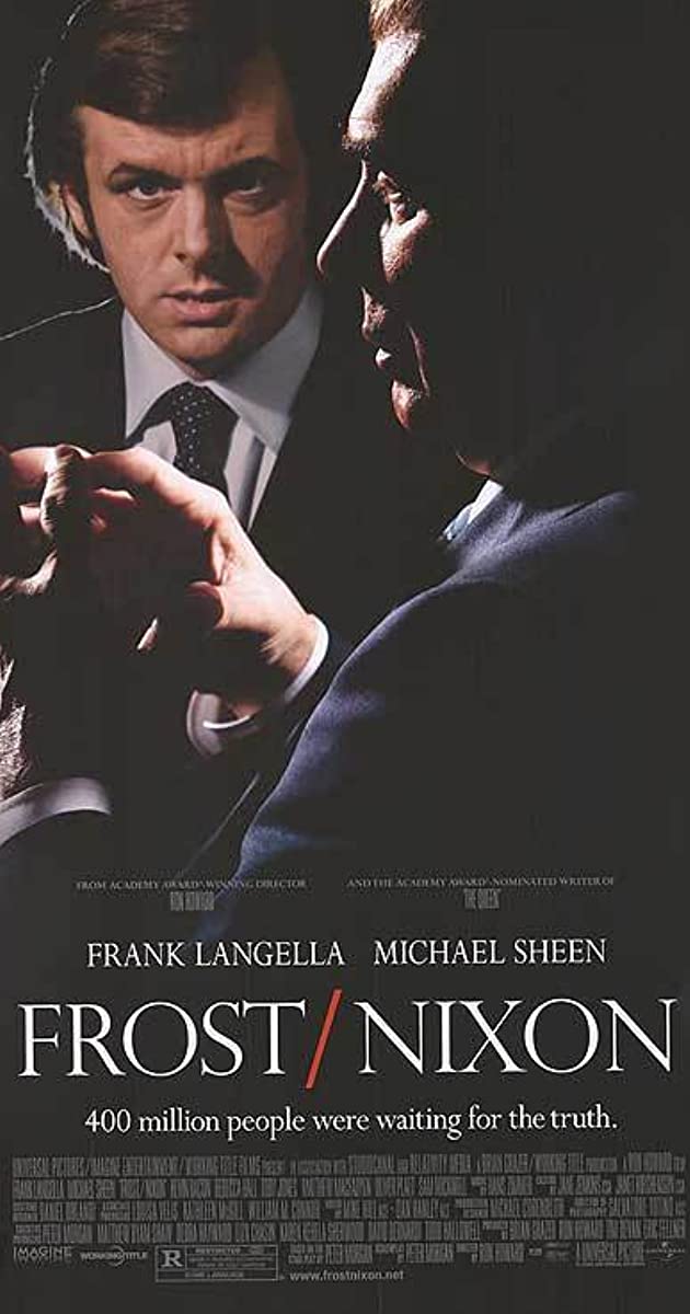 Frost/Nixon 8.9/10I love the narration style of this film