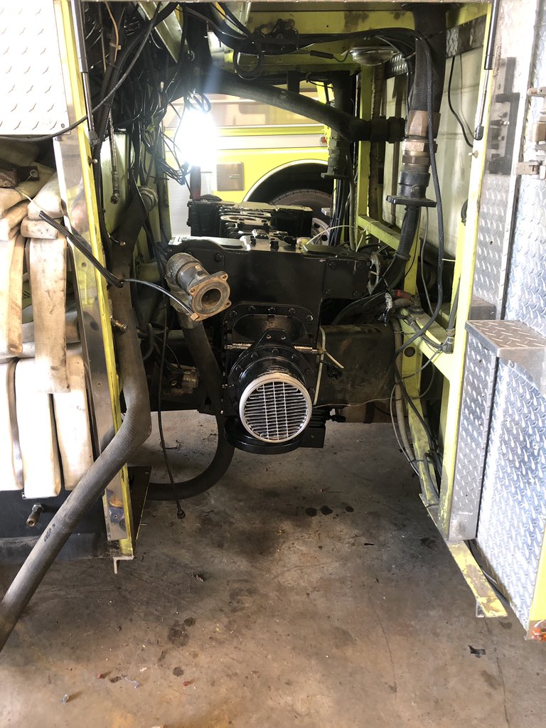 loganfireapp's tweet image. Old pump out new pump in