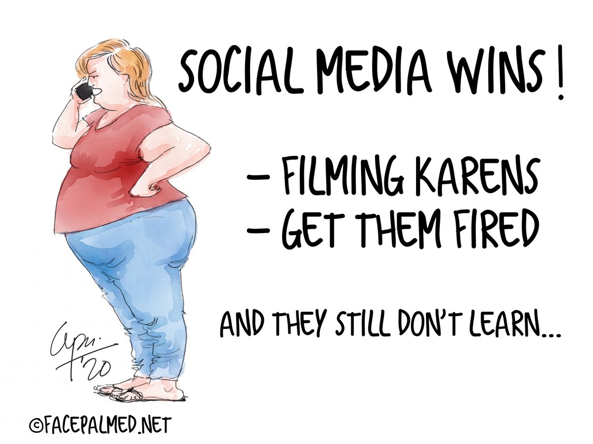 FacepalmedHumor's tweet photo. Teach all those Karens a lesson! #facepalmed #politicalhumor #politicalcartoons https://t.co/MMFfLF6Zt3