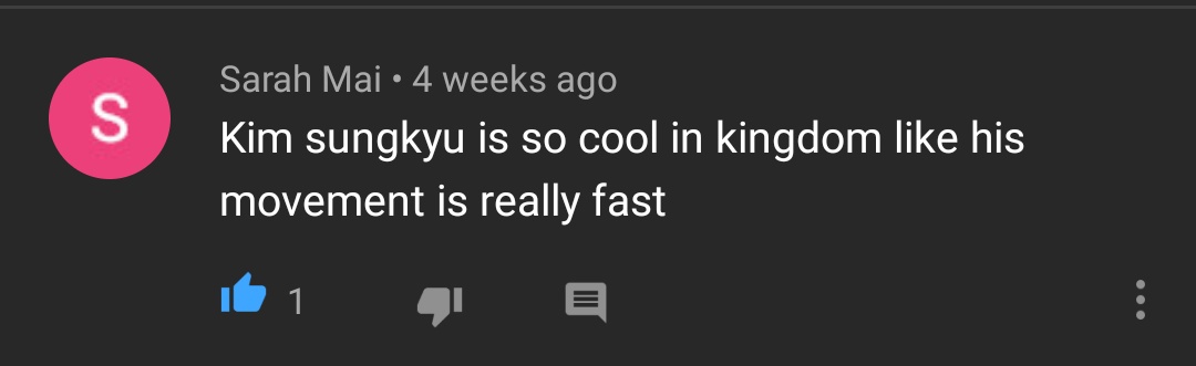 Sungkyu gotta go fast