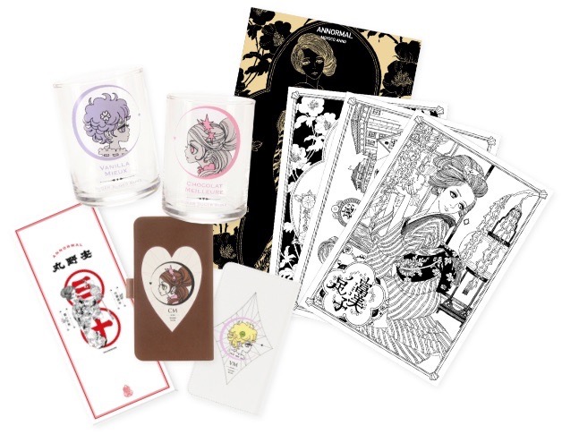 安野モヨコ展 グッズ 公式ストアで本日より発売です！ 展覧会キー