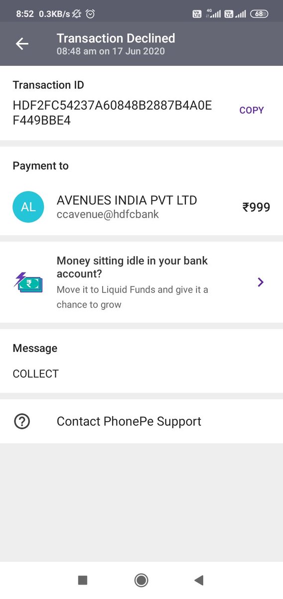 vj_pshinde's tweet photo. @MahaCyber1 Fraud number Giving     
Phone pay request in and saying to click on it, I denied you please do needful https://t.co/OlquarcPpv