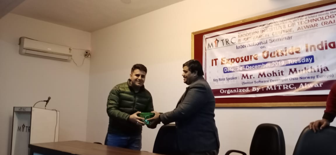 MITRC2's tweet photo. Old Memories of Session 2019-20
#MITRC Department of #CSE successfully organized International Seminar on "IT Exposure Outside India" by Mr. Mohit Mukhija (Senior Software Developer Oslo Norway Europe) https://t.co/RxjGLRCuE2