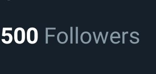 ☆ DOUBLE SCREAM! I KNOW FOLLOWERS SHOULDN'T DETERMIN RP ACCOUNTS AND ALL BUT

THAT'S HALF A THOUSAND PEOPLE THAT HAVE CLICKED THAT BUTTON FOR ME!!

AHH! THANK YOU ☆