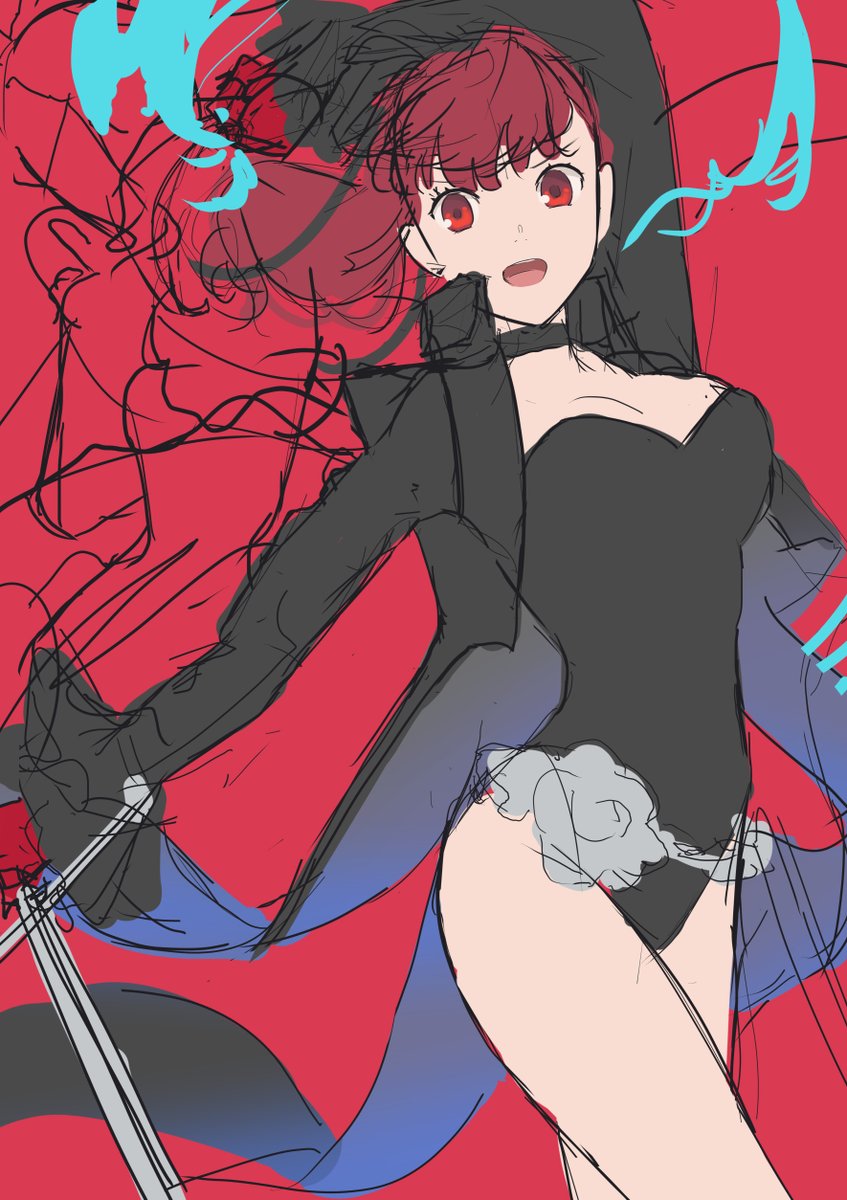 「軽率に芳澤さんのラフ描いてしまった....。 」|ぽりごん。/読みえる2巻発売中のイラスト