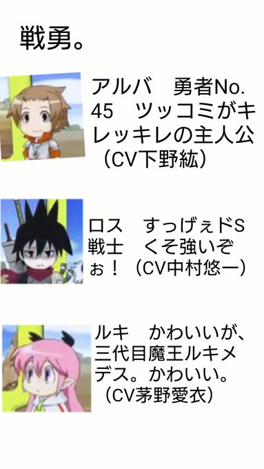 戦勇 声優